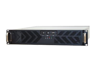 Chieftec UNC-210T-B-U3 - Kan monteras i rack - 2U - ATX - USB