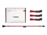 Noctua NA-SEC1 chromax.red - Förlängningsströmkabel till fläkt - 4-stifts PWM (hona) till 4-stifts PWM (hane) - 30 cm - röd