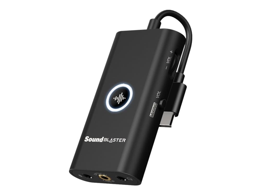 Creative Sound Blaster G3 USB-C konsoll DAC Amp