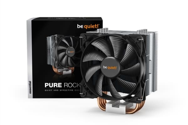 be quiet! Pure Rock 2 - Silver - CPU Luftkylare - Max 27 dBA
