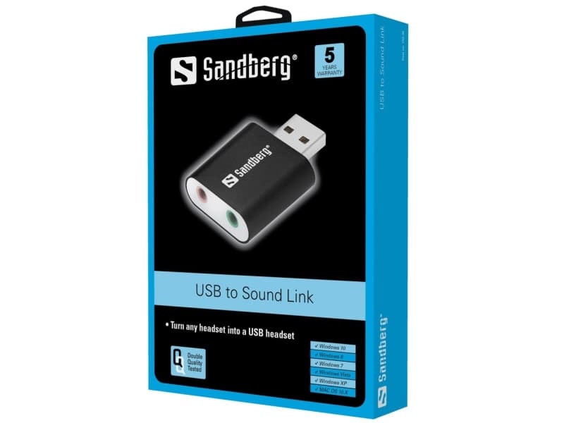 Sandberg USB till Sound Link
