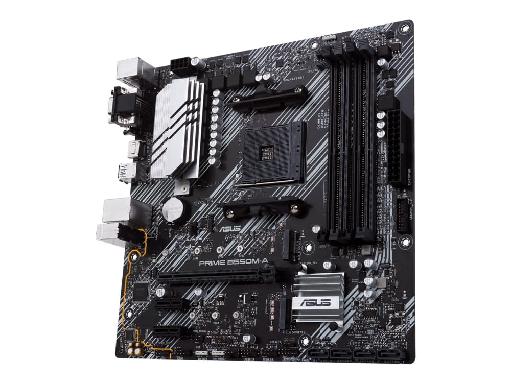 ASUS PRIME B550M-A moderkort AMD B550 AM4 micro ATX DDR4