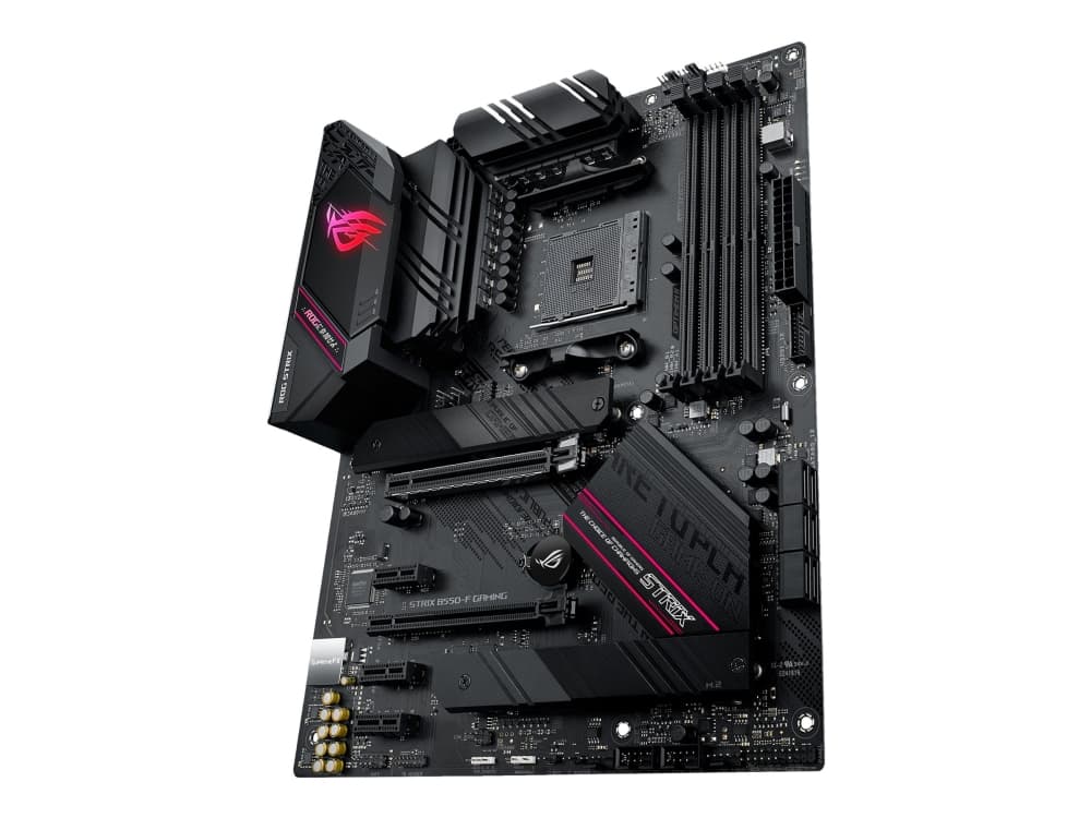 ASUS ROG STRIX B550-F GAMING Moderkort - AMD B550 - AMD AM4 - DDR4 RAM - ATX