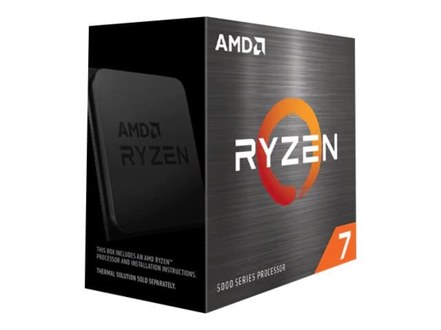 AMD Ryzen 7 5800X processor 8 kärnor 16 trådar 4,7 GHz boost Socket AM4 WOF