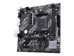 ASUS PRIME A520M-K - Moderkort - micro ATX - Socket AM4 - AMD A520 Chipuppsättning - USB 3.2 Gen 1 - Gigabit LAN - inbyggda grafiken (CPU krävs) - HD-ljud (8 kanaler)