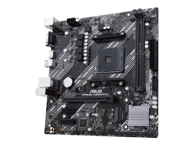 ASUS PRIME A520M-K - Moderkort - micro ATX - Socket AM4 - AMD A520 Chipuppsättning - USB 3.2 Gen 1 - Gigabit LAN - inbyggda grafiken (CPU krävs) - HD-ljud (8 kanaler)
