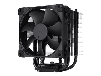 Noctua chromax NH-U9S - Processorkylare - (för: LGA1200, LGA1156, LGA1155, LGA1151, LGA1150, LGA1700, LGA2066, LGA2011-0, LGA2011-3 (Square ILM), AM4, AM5) - kopparbas och nickelpläterade aluminiumprofiler - 92 mm - svart