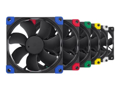 Noctua chromax NF-A9 PWM.black.swap - Insats med fläkt - 92 mm - svart