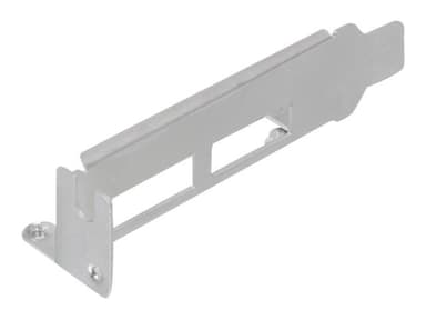 Delock Slot bracket 2x eSATAp 5V/12V with Low Profile Bracket - Sats med lagringskablar - 4 pin intern effekt, SATA, 9-stifts USB-överdel till 11-stifts USB/eSATA (5/12 V)