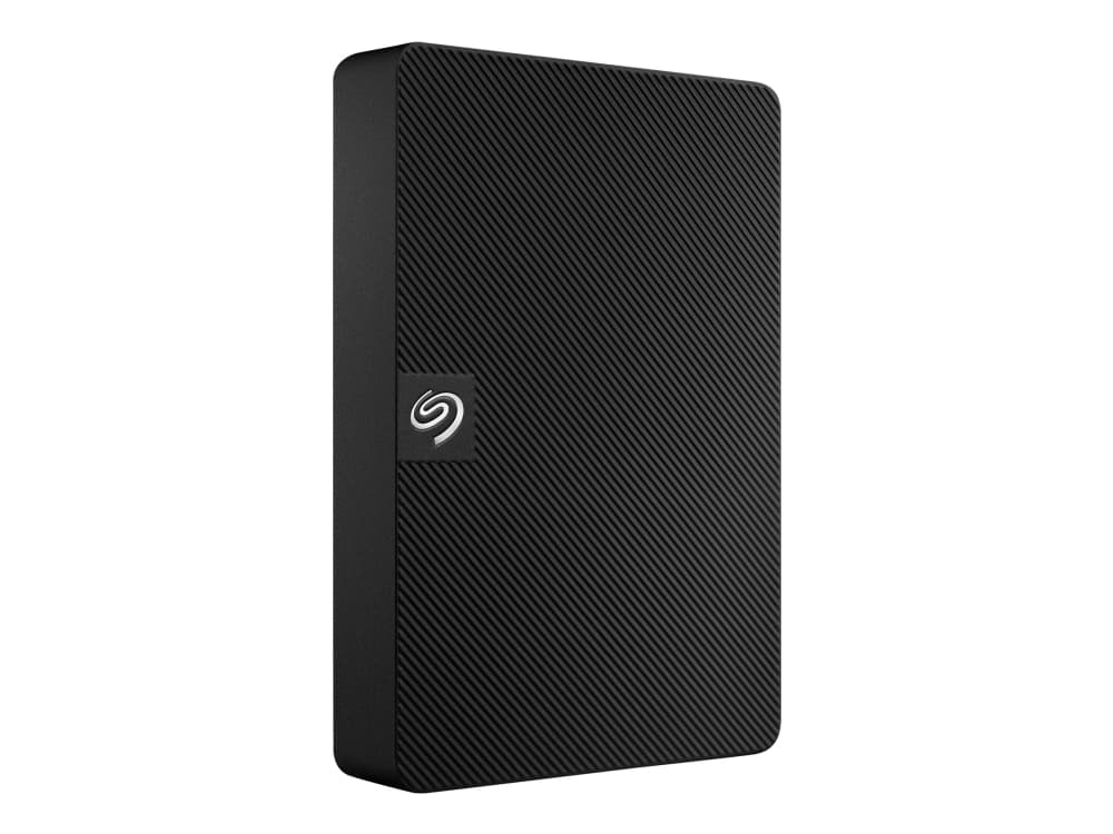 Seagate Expansion STKM4000400 - Hårddisk - 4 TB - extern (portabel) - USB 3.0 - svart - med Seagate Rescue Data Recovery