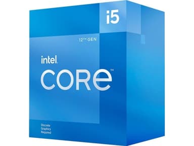 Intel® Core™ i5-12400F (Alder Lake) - 6-kärnig - 2,5 GHz (4,4 GHz Intel® Turbo Boost 2.0) - LGA1700-sockel - Box