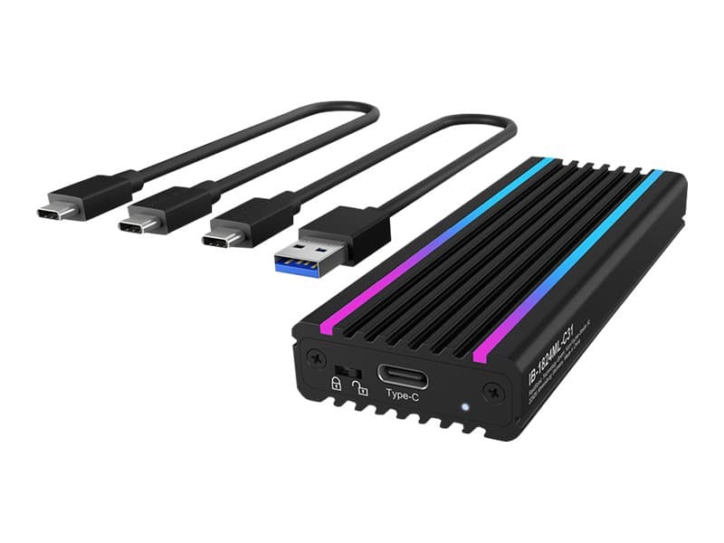 ICYBOX USB Type-C chassi för M.2