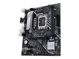 ASUS PRIME B660M-K D4 - Moderkort - micro ATX - LGA1700-uttag - B660 Chipuppsättning - USB 3.2 Gen 1 - Gigabit LAN - inbyggda grafiken (CPU krävs) - HD-ljud (8 kanaler)