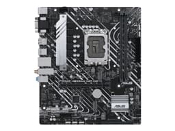 ASUS PRIME H610M-A WIFI D4 - Moderkort - micro ATX - LGA1700-uttag - H610 Chipuppsättning - USB 3.2 Gen 2, USB 3.2 Gen 1 - Gigabit LAN, Wi-Fi, Bluetooth - inbyggda grafiken (CPU krävs) - HD-ljud (8 kanaler)