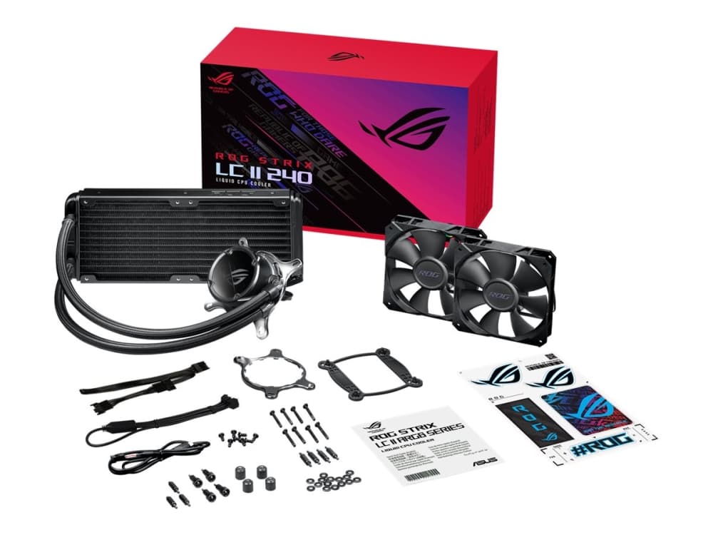 ASUS ROG STRIX LC II 240 Kylsystem med vätska till processorn