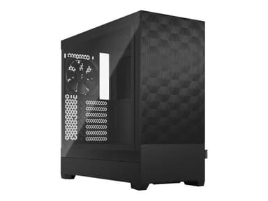 Fractal Design Pop Air RGB - Tower - ATX - genomskinlig sidopanel (härdat glas) - ingen strömförsörjning (ATX) - svart TG genomskinlig ton - USB/ljud - för Fractal Design Model D, Type D