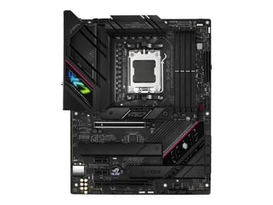 ASUS ROG Strix B650E-F Gaming WiFi - Moderkort - ATX - Socket AM5 - AMD B650 Chipuppsättning - USB-C 3.2 Gen 2x2, USB-C 3.2 Gen2, USB 3.2 Gen 2, USB 3.2 Gen 1 - 2.5 Gigabit LAN, Wi-Fi 6, Bluetooth - inbyggda grafiken (CPU krävs) - HD-ljud (8 kanaler)