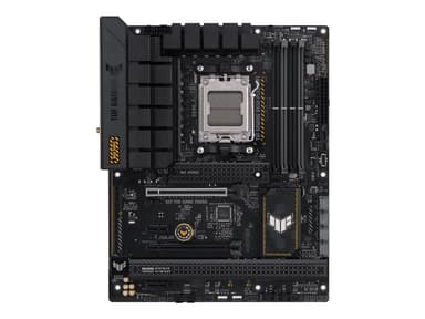 ASUS TUF Gaming B650-Plus WiFi - Moderkort - ATX - Socket AM5 - AMD B650 Chipuppsättning - USB-C 3.2 Gen 2x2, USB 3.1 Gen 2, USB 3.2 Gen 2, USB-C 3.2 Gen2, USB-C 3.2 Gen 1 - 2.5 Gigabit LAN, Wi-Fi 6, Bluetooth - inbyggda grafiken (CPU krävs) - HD-ljud (8