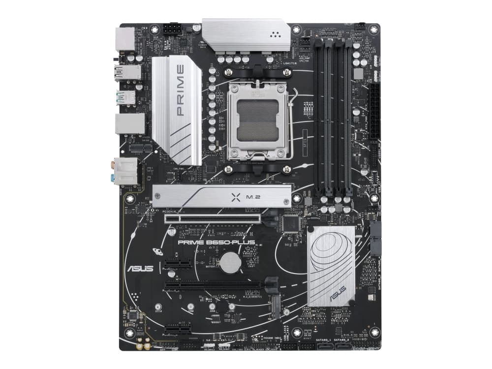 ASUS PRIME B650-PLUS-CSM Moderkort - AMD B650 - AMD AM5 - DDR5 RAM - ATX