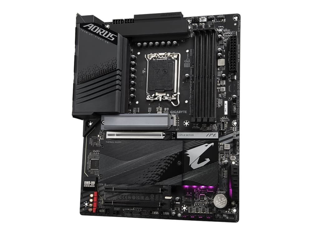 GIGABYTE Z790 AORUS ELITE AX Moderkort - Intel Z790 - Intel LGA1700 socket - DDR5 RAM - ATX
