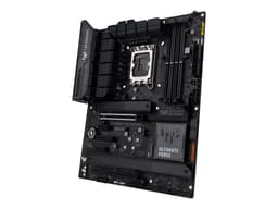 ASUS TUF GAMING Z790-PLUS WIFI - Moderkort - ATX - LGA1700-uttag - Z790 Chipuppsättning - USB-C 3.2 Gen 2x2, USB-C 3.2 Gen2, USB 3.2 Gen 1, USB 3.2 Gen 2 - 2.5 Gigabit LAN, Wi-Fi 6E, Bluetooth - inbyggda grafiken (CPU krävs) - HD-ljud (8 kanaler)