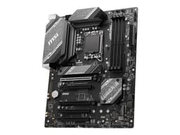 MSI B760 GAMING PLUS WIFI - Moderkort - ATX - LGA1700-uttag - B760 Chipuppsättning - USB 3.2 Gen 1, USB 3.2 Gen 2, USB-C 3.2 Gen2 - 2.5 Gigabit LAN, Wi-Fi 6E, Bluetooth - inbyggda grafiken (CPU krävs) - HD-ljud (8 kanaler)