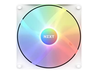 NZXT F Series F140 RGB - Lådfläkt - 140 mm - matt vit