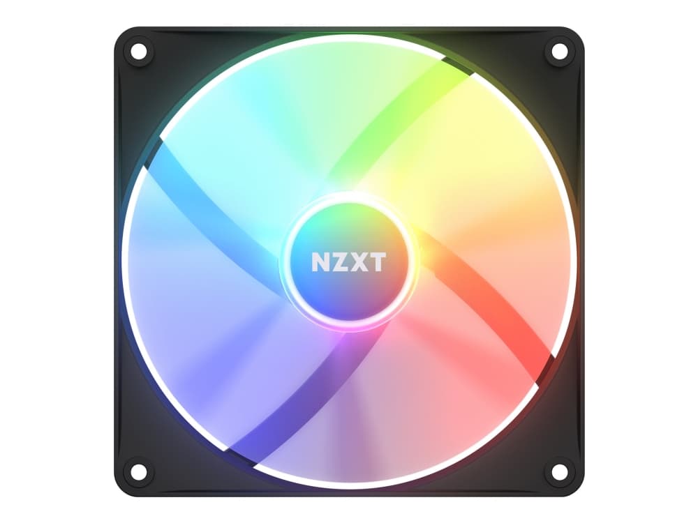 NZXT F140 RGB Core - Black - Chassi fläkt - 140mm - Svart med RGB LED - 35 dBA