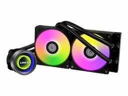 Lian Li Galahad II Trinity - Kylsystem med vätska till processorn - med controller - Elementstorlek: 240 mm - (för: AM4, LGA1200, LGA1700, AM5, LGA115x Socket) - 120 mm - svart