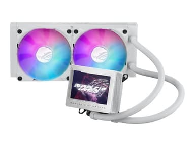 ASUS ROG RYUJIN III 240 ARGB - White Edition - kylsystem med vätska till processorn - Elementstorlek: 240 mm - (för: AM4, LGA1200, LGA1700, AM5, LGA115x Socket) - koppar - 120 mm
