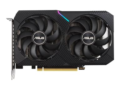 ASUS Dual GeForce RTX 3050 V2 - OC Edition - grafikkort - GF RTX 3050 - 8 GB GDDR6 - PCIe 4.0 - DisplayPort, DVI, HDMI