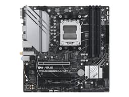 ASUS PRIME B650M-A WIFI II - Moderkort - micro ATX - Socket AM5 - AMD B650 Chipuppsättning - USB 3.2 Gen 1, USB 3.2 Gen 2, USB-C 3.2 Gen 1 - 2.5 Gigabit LAN, Wi-Fi 6, Bluetooth - inbyggda grafiken (CPU krävs) - HD-ljud (8 kanaler)