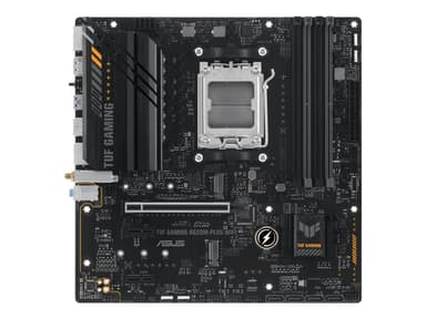 ASUS TUF GAMING A620M-PLUS WIFI - Moderkort - micro ATX - Socket AM5 - AMD A620 Chipuppsättning - USB 3.2 Gen 1, USB-C 3.2 Gen 1 - Gigabit LAN, 2.5 Gigabit LAN, Bluetooth, Wi-Fi - inbyggda grafiken (CPU krävs) - HD-ljud (8 kanaler)
