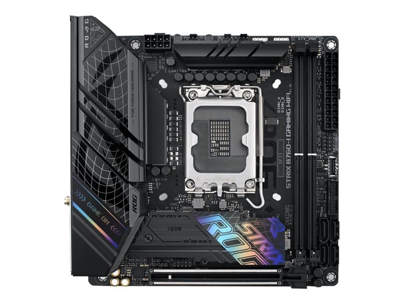 ASUS ROG STRIX B760-I GAMING WIFI (V2) Moderkort - Intel B760 - Intel LGA1700 - DDR5 RAM - Mini-ITX