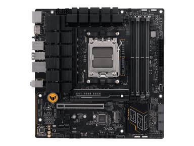 ASUS TUF GAMING B650M-E - Moderkort - micro ATX - Socket AM5 - AMD B650 Chipuppsättning - USB-C 3.2 Gen2, USB 3.1 Gen 2, USB 3.2 Gen 2, USB-C 3.2 Gen 1 - 2.5 Gigabit LAN - inbyggda grafiken (CPU krävs) - HD-ljud (8 kanaler)