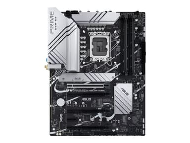ASUS Prime Z790-P WIFI - Moderkort - ATX - LGA1700-uttag - Z790 Chipuppsättning - USB-C 3.2 Gen 2x2, USB 3.2 Gen 2, USB 3.2 Gen 1, USB-C 3.2 Gen2 - 2.5 Gigabit LAN, Wi-Fi 6, Bluetooth - inbyggda grafiken (CPU krävs) - HD-ljud (8 kanaler)