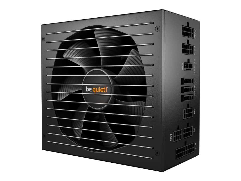 be quiet! Straight Power 12 - Nätaggregat (intern) - ATX12V 3.0/ EPS12V 2.92 - 80 PLUS Platinum - AC 100-240 V - 1000 Watt - aktive PFC - Europa - svart