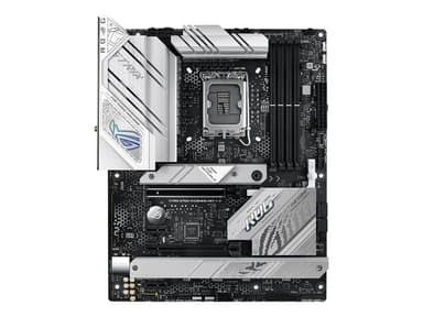 ASUS ROG STRIX B760-A GAMING WIFI - Moderkort - ATX - LGA1700-uttag - B760 Chipuppsättning - USB-C 3.2 Gen 2x2, USB 3.2 Gen 2, USB 3.2 Gen 1, USB-C 3.2 Gen 1, USB-C 3.2 Gen2 - 2.5 Gigabit LAN, Wi-Fi 6E, Bluetooth - inbyggda grafiken (CPU krävs) - HD-ljud
