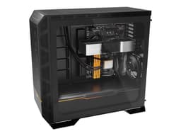 be quiet! Dark Base Pro 901 - FT - ATX - genomskinlig sidopanel (härdat glas) - ingen strömförsörjning (ATX / PS/2) - svart - USB/ljud