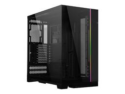 Lian Li O11 Dynamic Evo - Tower - ATX - genomskinlig sidopanel (härdat glas) - ingen strömförsörjning - svart - USB/ljud
