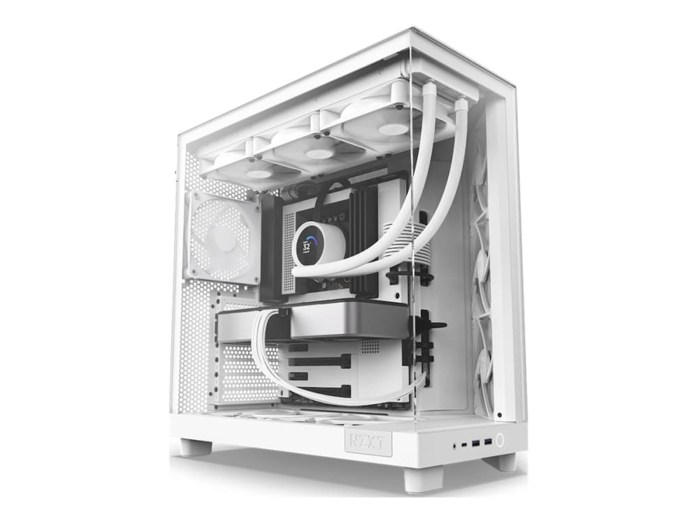 NZXT H6 Flow Case Dual Chamber Mid Tower (vit)