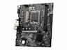 MSI PRO H610M-G DDR4 - Moderkort - micro ATX - LGA1700-uttag - H610 Chipuppsättning - USB 3.2 Gen 1 - Gigabit LAN - inbyggda grafiken (CPU krävs) - HD-ljud (8 kanaler)