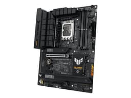 ASUS TUF GAMING B760-PLUS WIFI - Moderkort - ATX - LGA1700-uttag - B760 Chipuppsättning - USB-C 3.2 Gen 2x2, USB 3.2 Gen 2, USB 3.2 Gen 1, USB-C 3.2 Gen2 - 2.5 Gigabit LAN, Wi-Fi 6, Bluetooth - inbyggda grafiken (CPU krävs) - HD-ljud (8 kanaler)