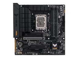 ASUS TUF GAMING B760M-PLUS D4 - Moderkort - micro ATX - LGA1700-uttag - B760 Chipuppsättning - USB-C 3.2 Gen 2x2, USB 3.2 Gen 2, USB 3.2 Gen 1 - 2.5 Gigabit LAN - inbyggda grafiken (CPU krävs) - HD-ljud (8 kanaler)