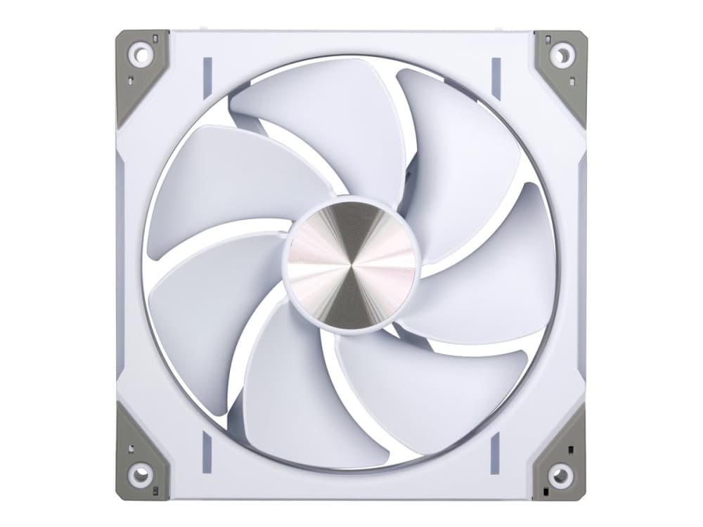 Phanteks D30 PWM Reverse Airflow D-RGB-fläkt i 3-pack 140 mm vit