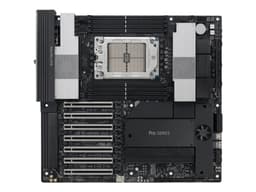 ASUS PRO WS WRX90E-SAGE SE - Moderkort - SSI EEB AST2600 - Socket sTR5 - AMD WRX90 Chipuppsättning - USB 3.2 Gen 1, USB-C 3.2 Gen 2x2, USB4 - Gigabit LAN - inbyggda grafiken (CPU krävs) - HD-ljud (6 kanaler)