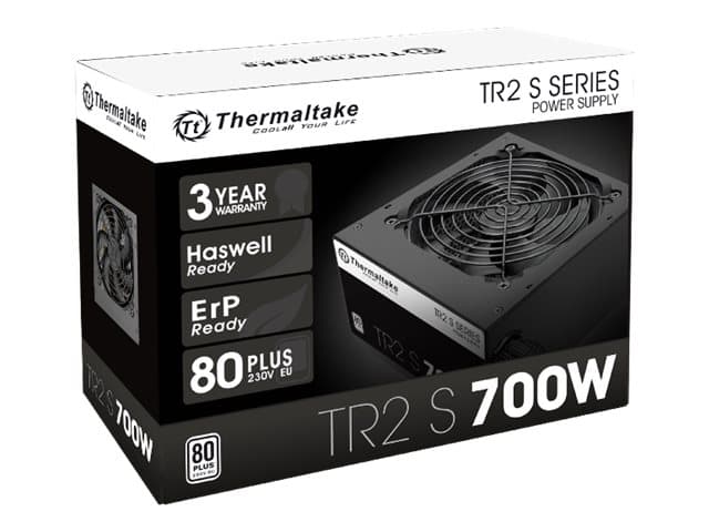 Thermaltake TR2 S 700W Nätaggregat (intern) ATX12V 2.3/ EPS12V 80 PLUS AC 230 V