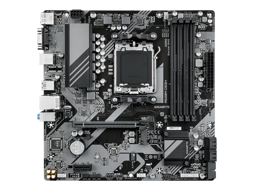 GIGABYTE A620M DS3H Moderkort