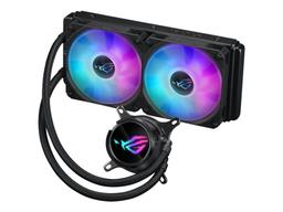 ASUS ROG STRIX LC III 240 ARGB - Kylsystem med vätska till processorn - Elementstorlek: 240 mm - (för: AM4, LGA1200, LGA1700, AM5, LGA115x Socket) - koppar - 120 mm - svart