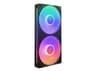 NZXT F Series F240 RGB Core - Fläktenhet med enkel ram - 120 mm - mattsvart